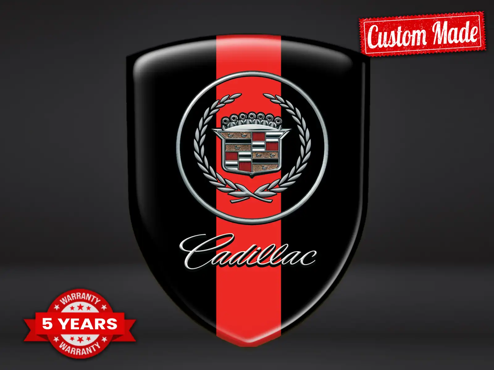 Cadillac Sticker Silicone Pro Max Durable Stylé Performance
